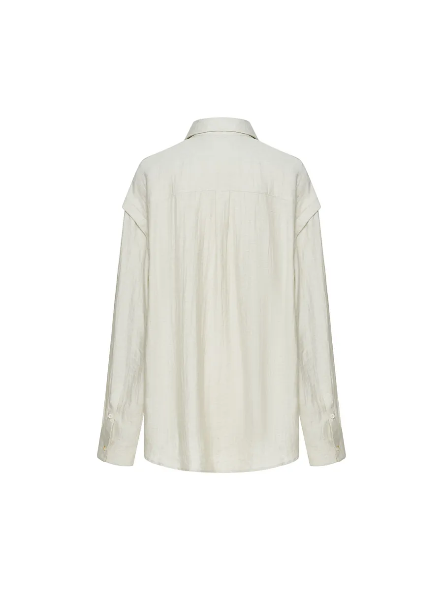 Studio Doe - Layered Panel Textured Shirt