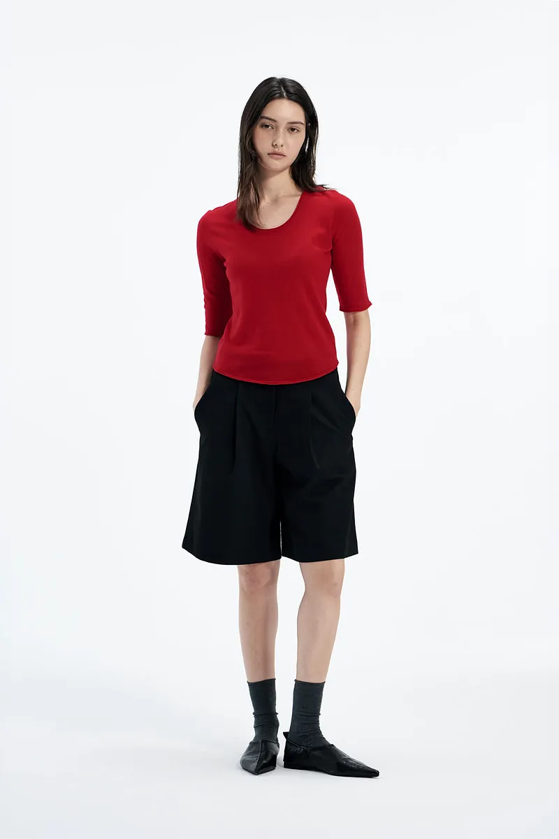 Studio Doe - Merino Elbow Sleeve Top