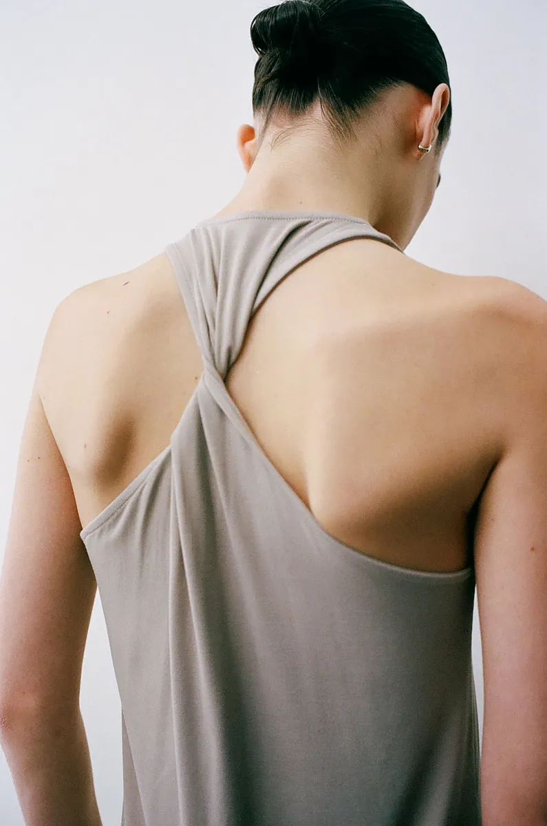 Studio Doe - Twist Back U-Neck Tank Top
