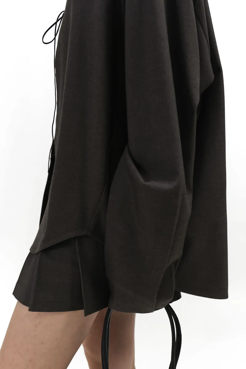 Studio Doe - Tie-Detail Brushed Wrinkle-Resistant Shirt