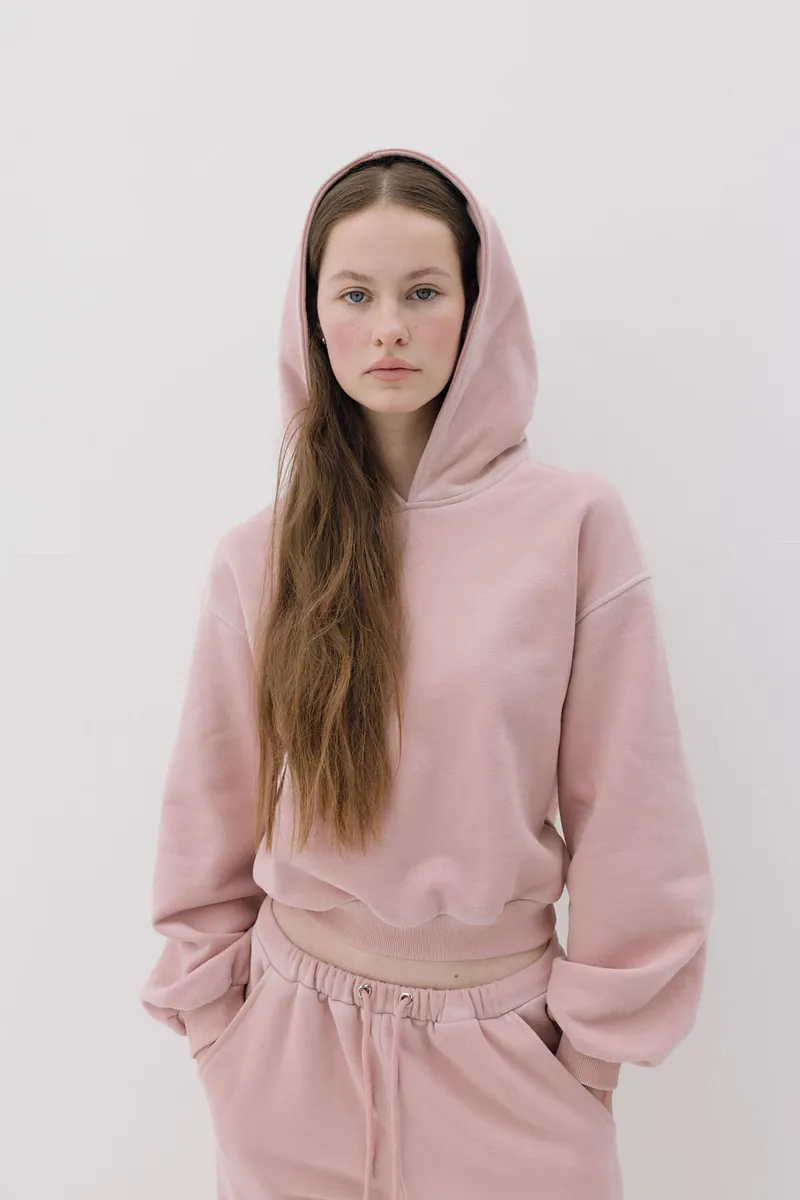 Studio Doe - Fleece Cropped Hoodie