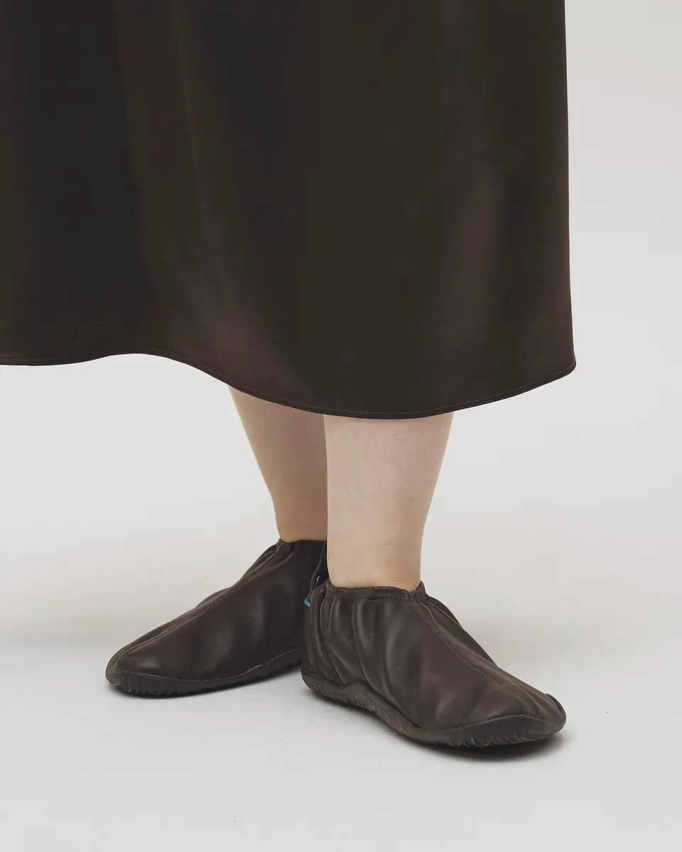 [秋季新品預訂] Vibramsole Leather Mockshoes