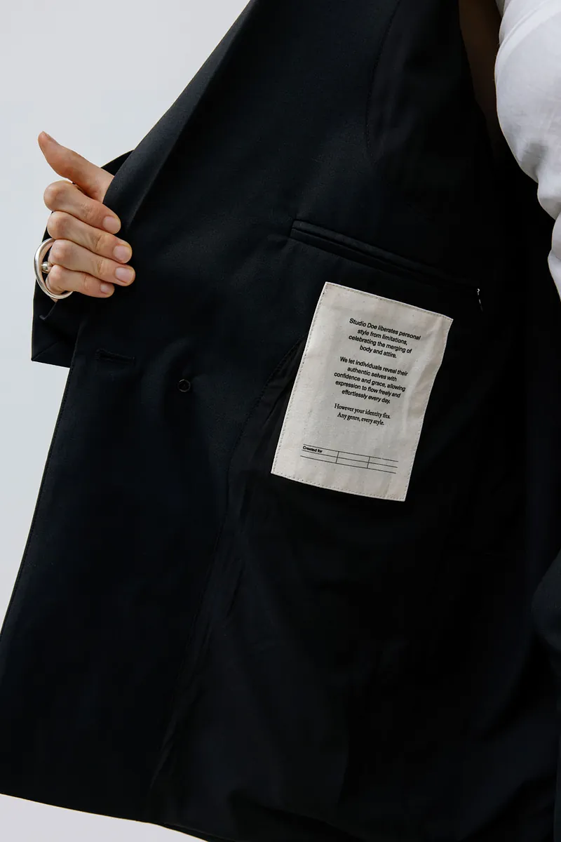 Studio Doe - Gender Free Classic Oversized Blazer