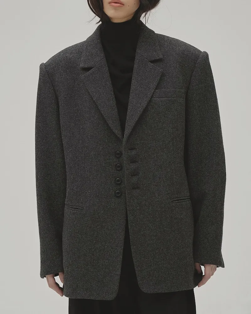 [PRE-ORDER] TODAYFUL - Wool100% Over Jacket