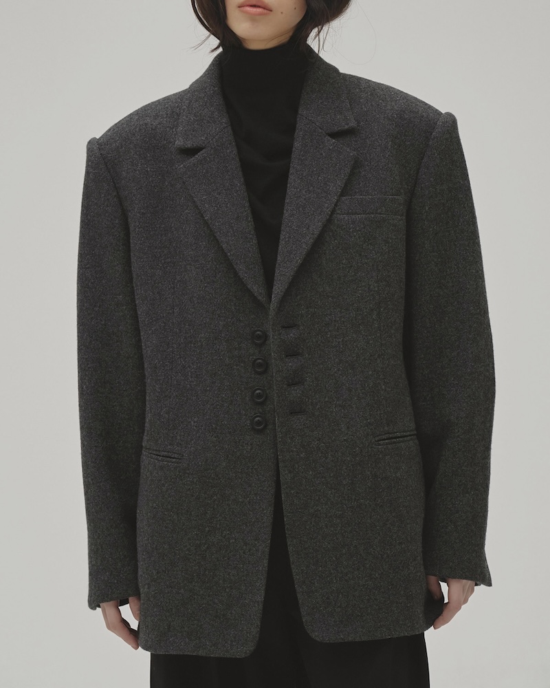 PRE-ORDER] TODAYFUL - Wool100% Over Jacket