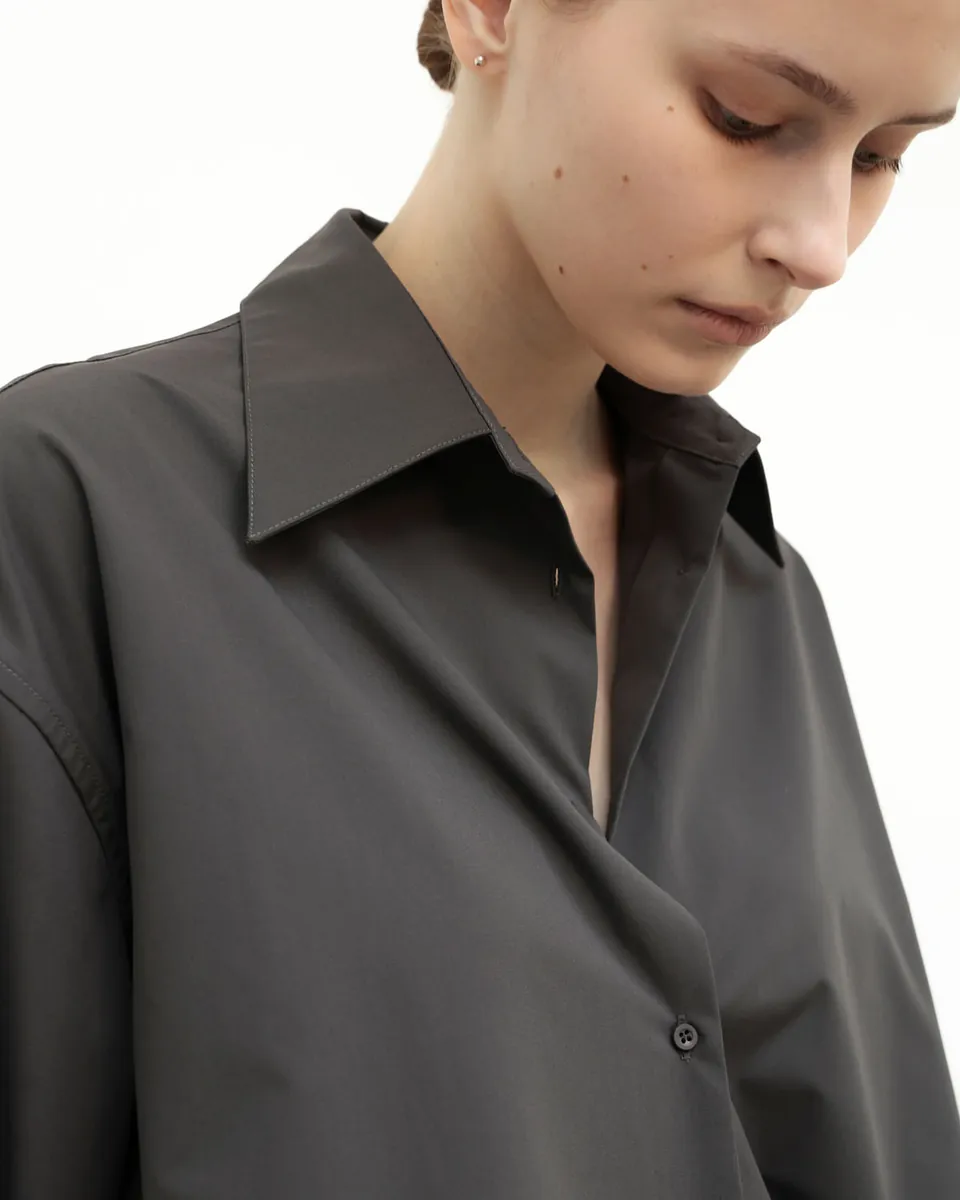 Studio Doe - Classic Drop Shoulder Wrinkle-Resistant Shirt