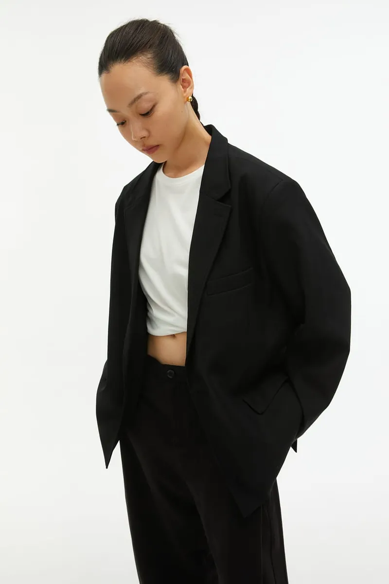 Studio Doe - Classic Gender Free Single-Breasted Oversized Blazer