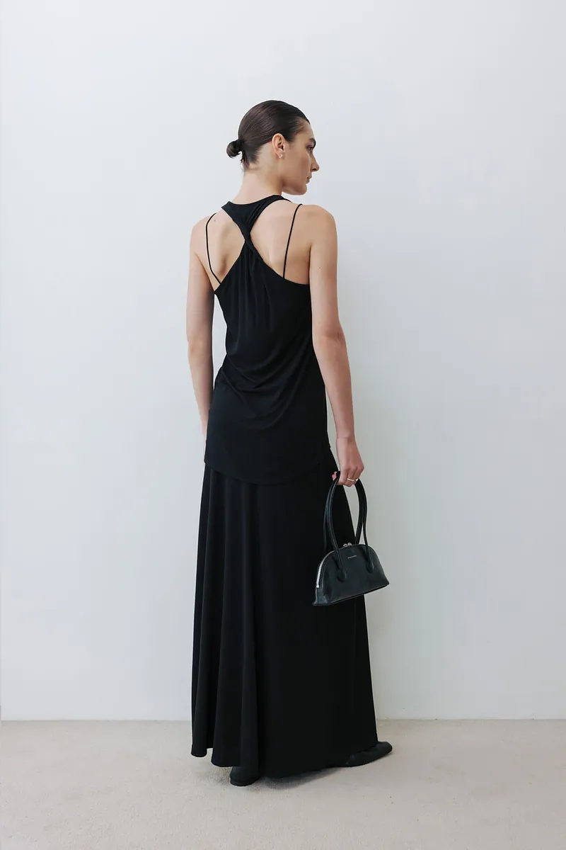 Studio Doe - Wide Waistband Relaxed Flared Skirt