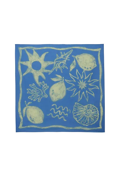 Studio Doe - Hand-painted Square Scarf
