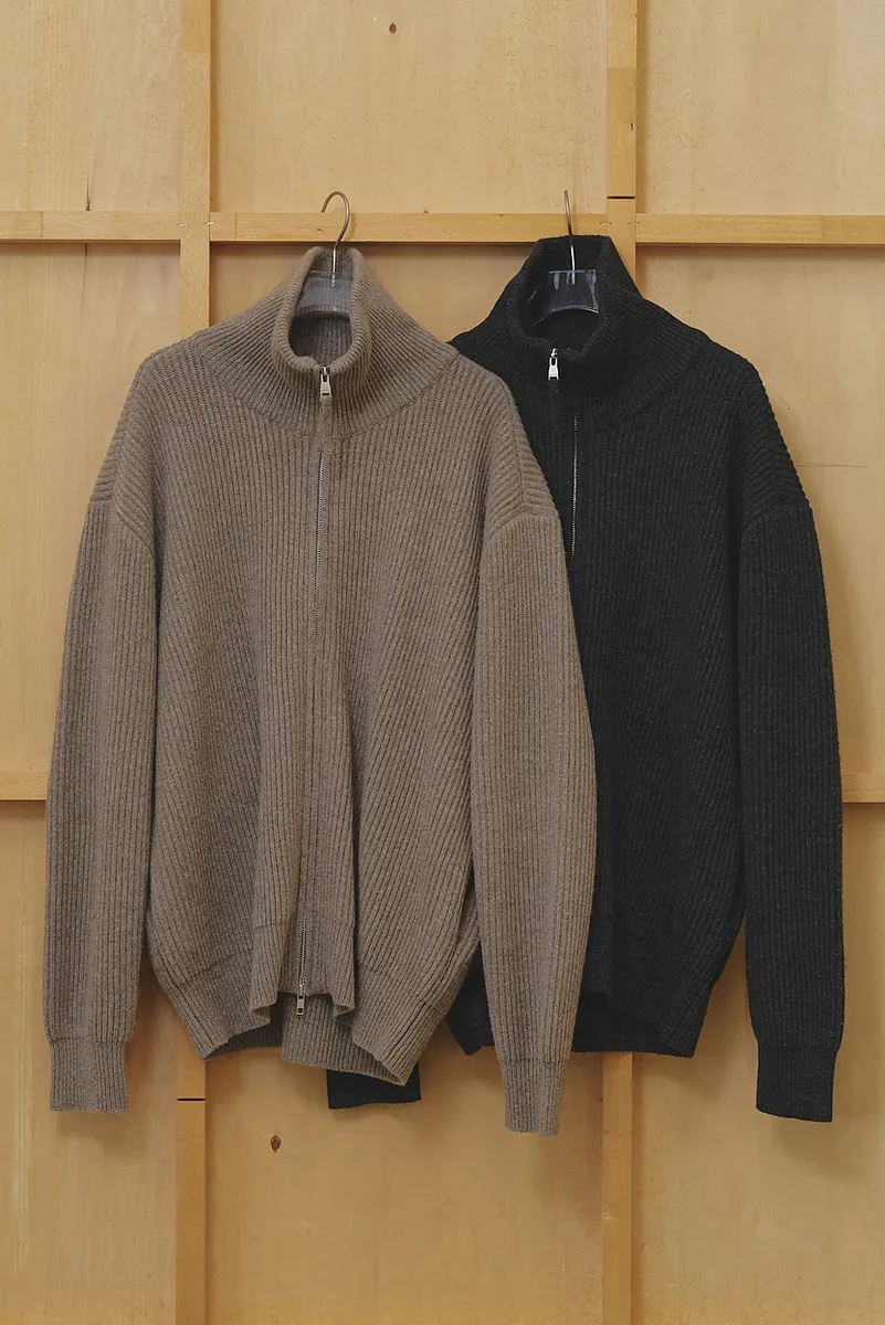 [PRE-ORDER] TODAYFUL - Zipup Knit Cardigan