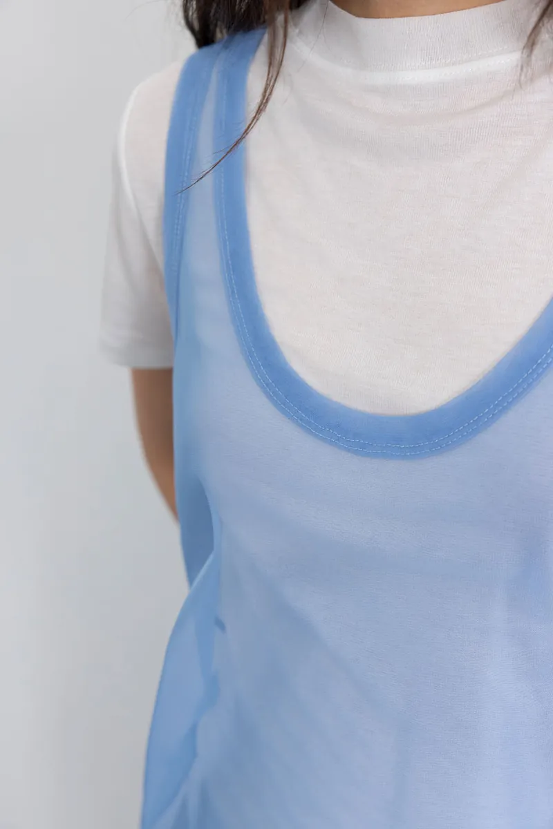 Studio Doe - Sheer Side Slit Long Tank Top