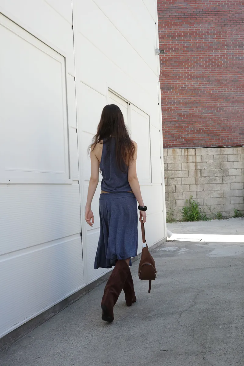 Studio Doe - Ultra Stretch Asymmetric Wave Skirt