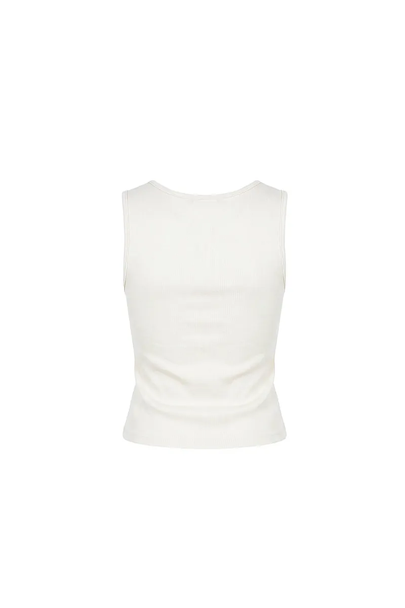 Studio Doe - Perfect Fit Rib Square Neck Tank Top