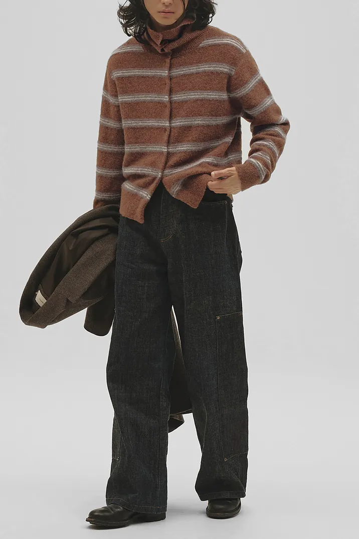[PRE-ORDER] TODAYFUL - Multicolor Border Knit