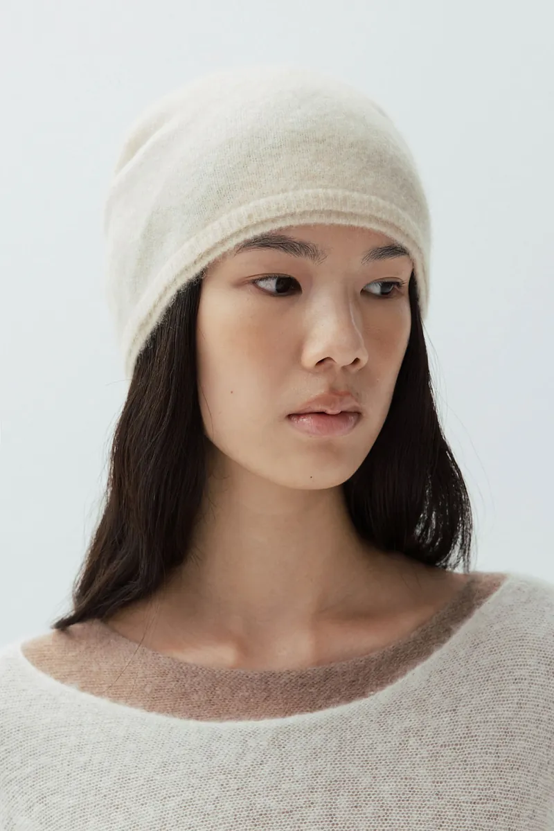 Studio Doe - Cashmere Double-Layer Slouchy Beanie