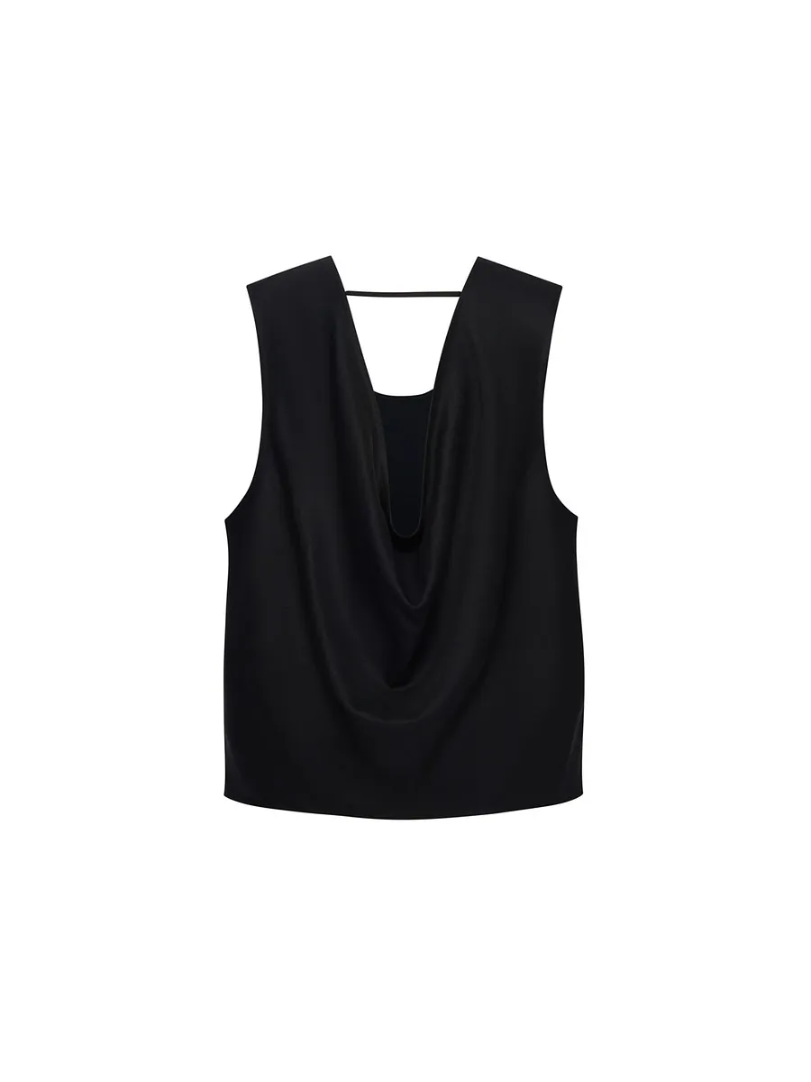 Studio Doe - Reversible Draped Neck Tank Top