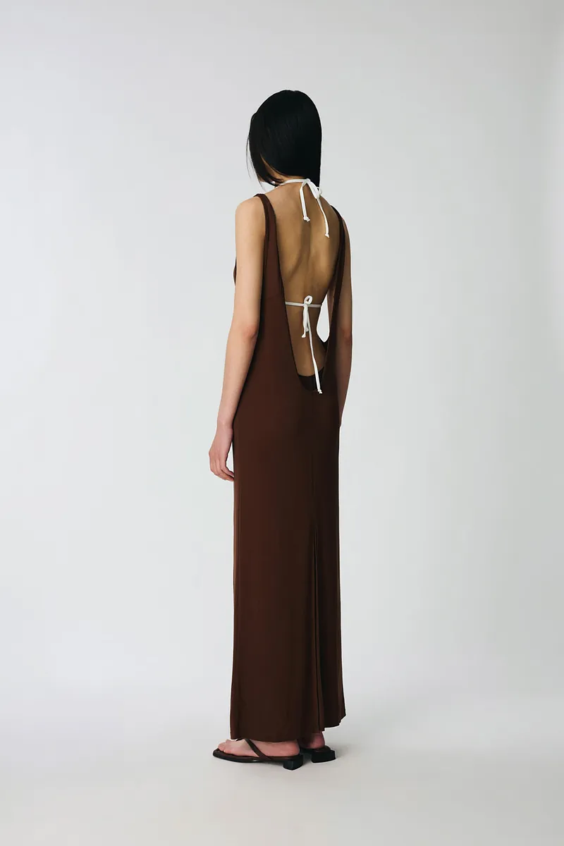 Studio Doe - Doe：Molly Tencel Backless Cover-Up Dress