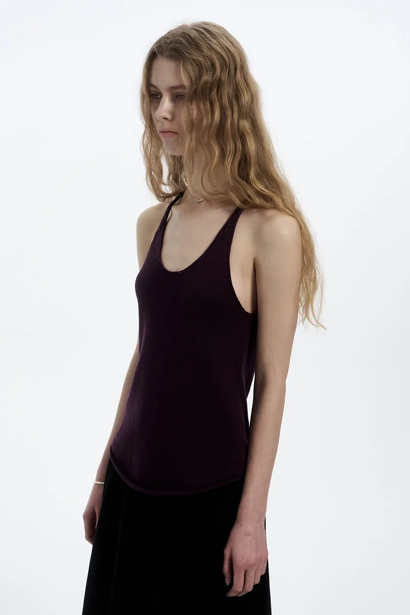 Studio Doe - Rolled Edge Knitted Tank Top
