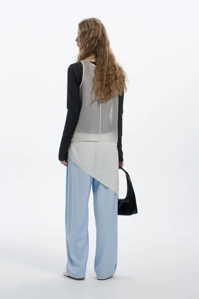 Studio Doe - Sheer Buttoned Vest