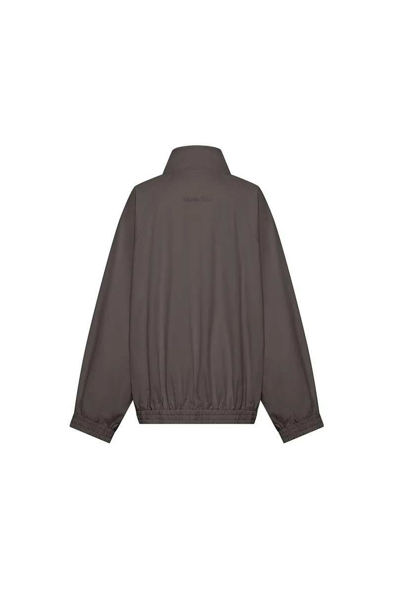Studio Doe - Raglan Sleeve Stand Collar Oversized Jacket