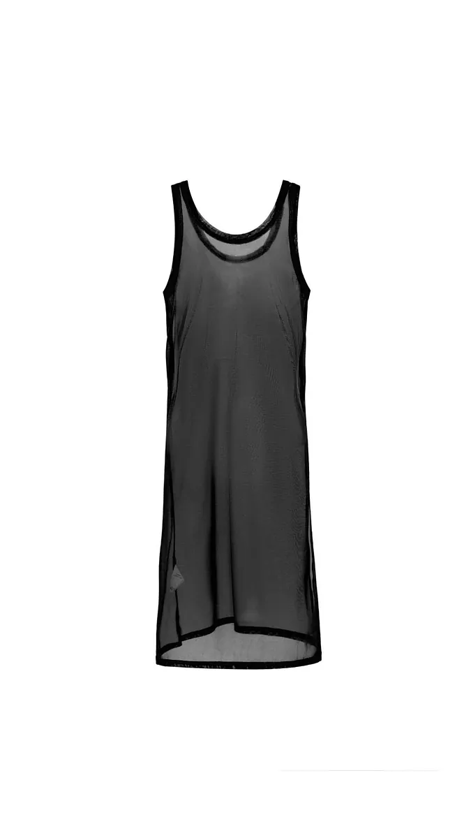 Studio Doe - Sheer Side Slit Long Tank Top