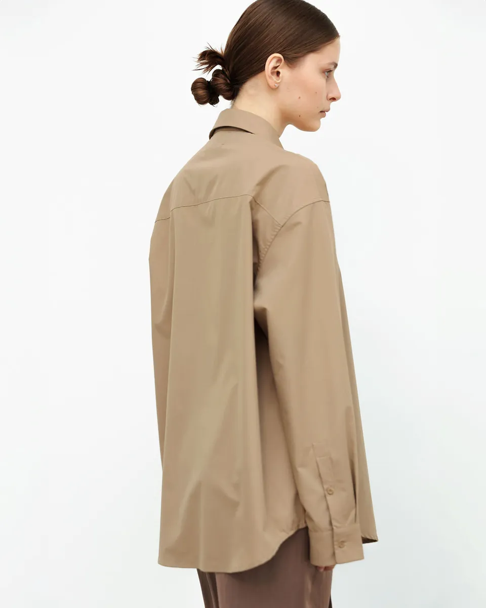 Studio Doe - Classic Drop Shoulder Wrinkle-Resistant Shirt