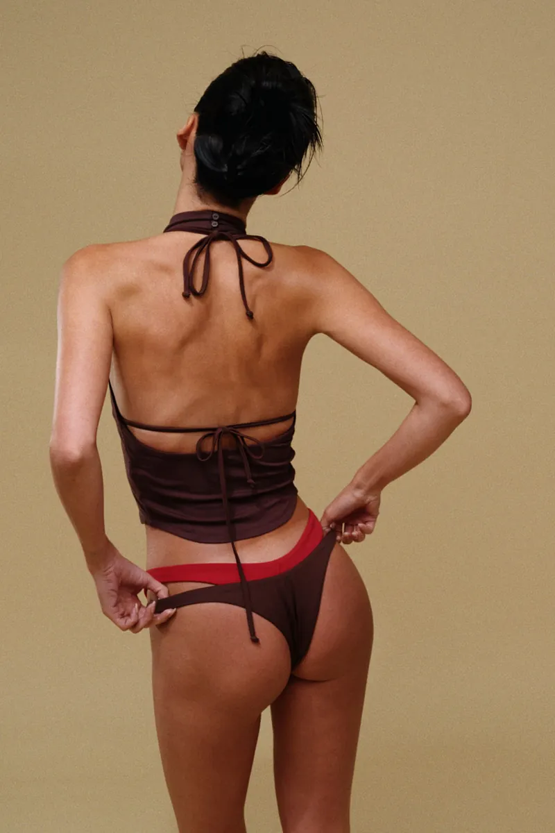 Studio Doe - Doe：Molly Open Back Halter Tank Top