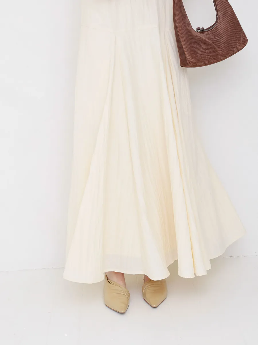 Studio Doe - Low Waist Panel Flared Dress