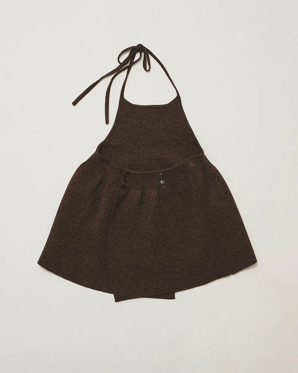 [PRE-ORDER] TODAYFUL - Halterneck Peplum Knit