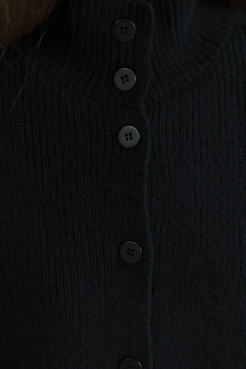 Studio Doe - Stand Collar Cardigan