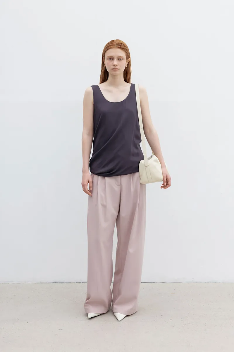 Studio Doe - Three-Tuck Low-Rise Wide Pants 3.0