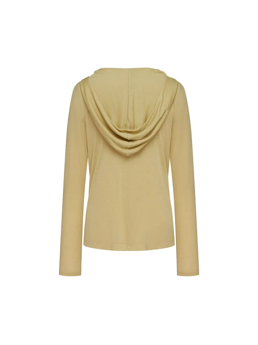 Studio Doe - Tencel Wool Fitted Hooded T-Shirt