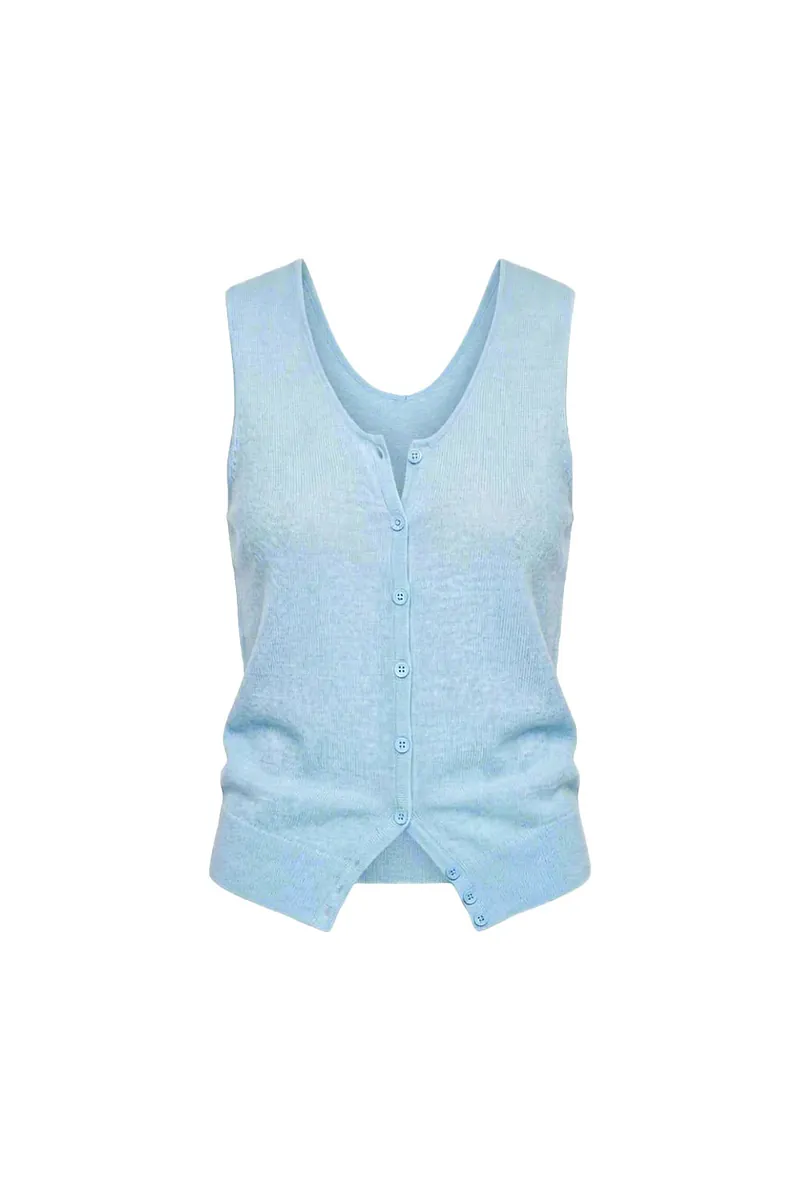 Studio Doe - Mohair Sleeveless Cardigan