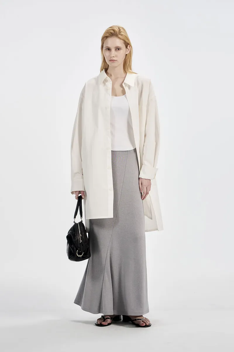 Studio Doe - Asymmetrical Knit Skirt