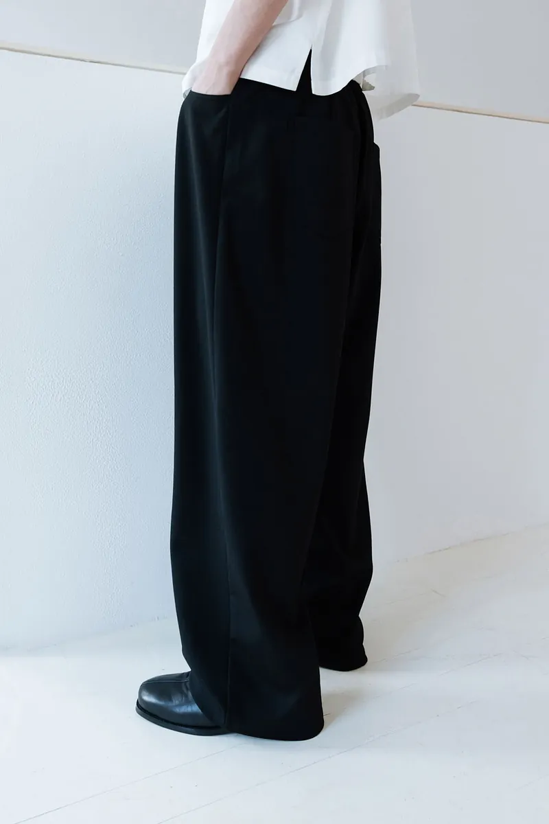 Studio Doe - Gender Free Wool-like Tuck Trousers