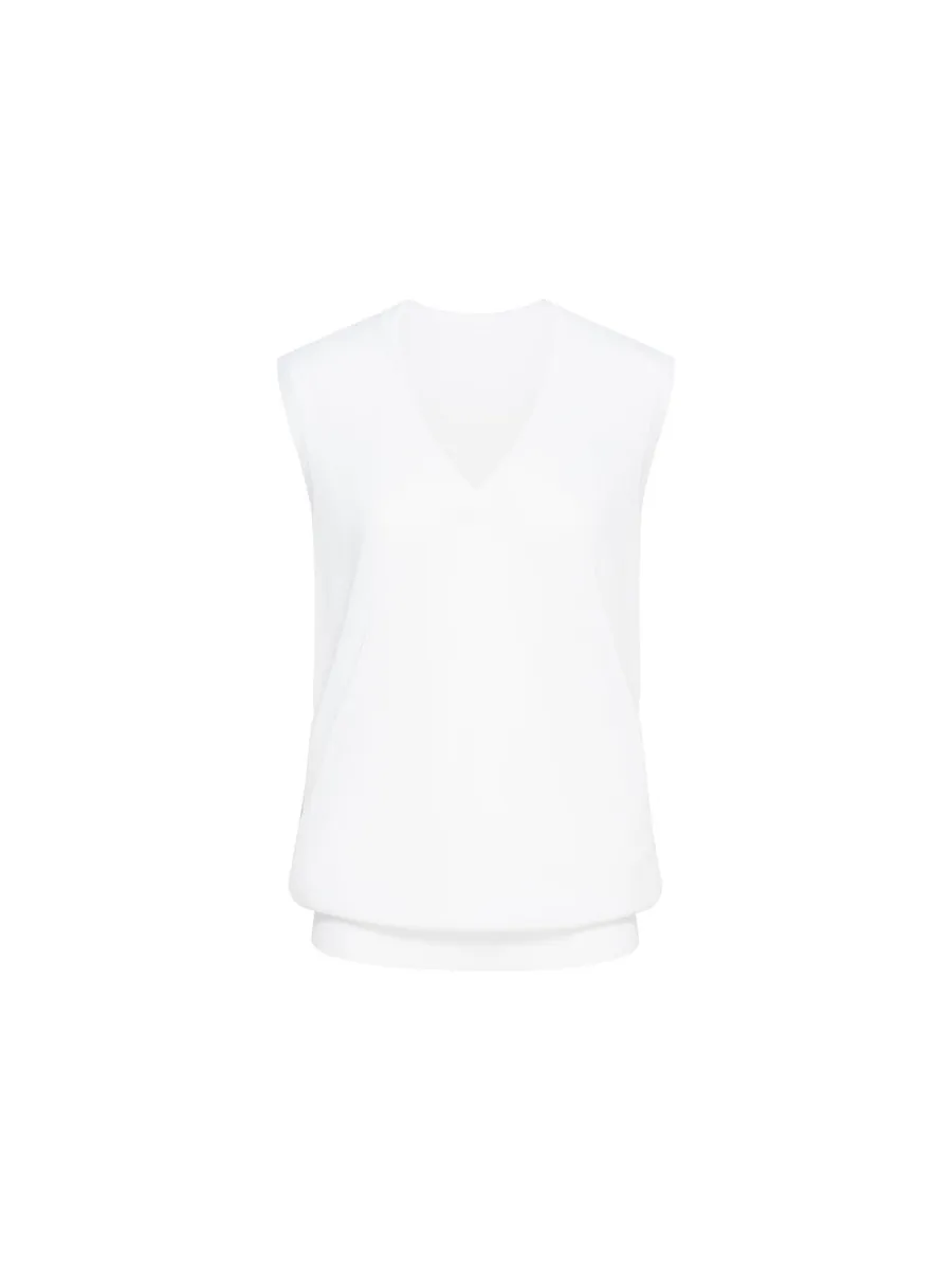 Studio Doe - V-Neck Tencel Fine Knit Tank Top