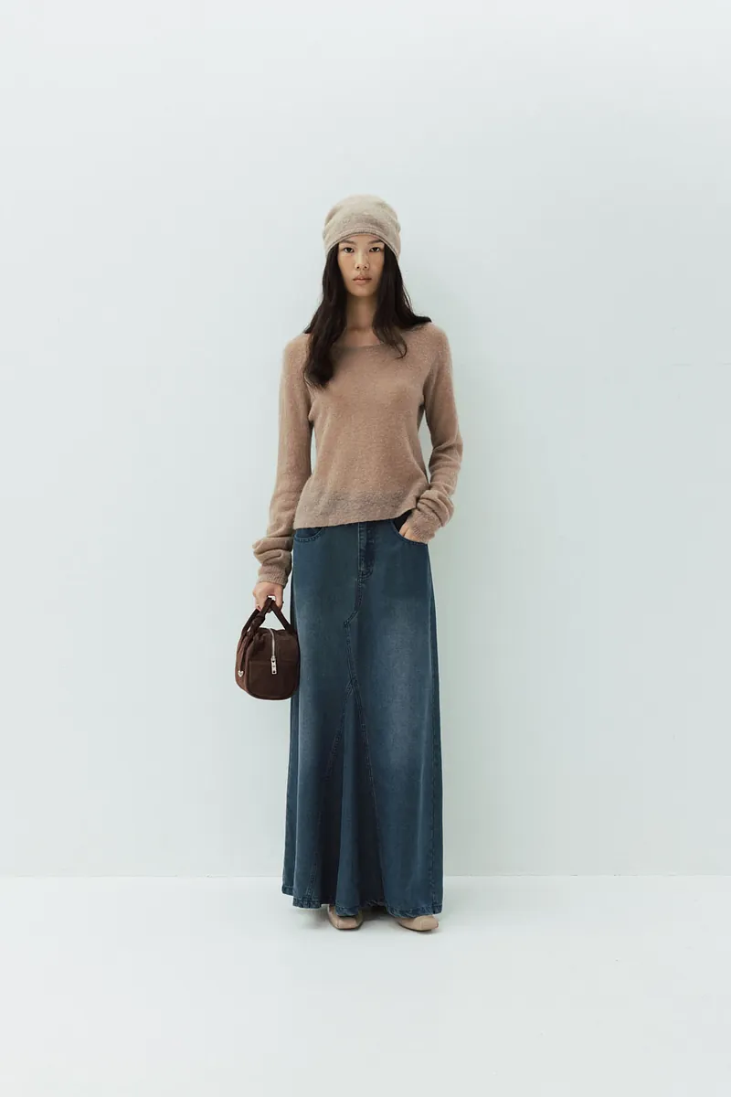 Studio Doe - Fine Wool Blend Wide Neck Sweater