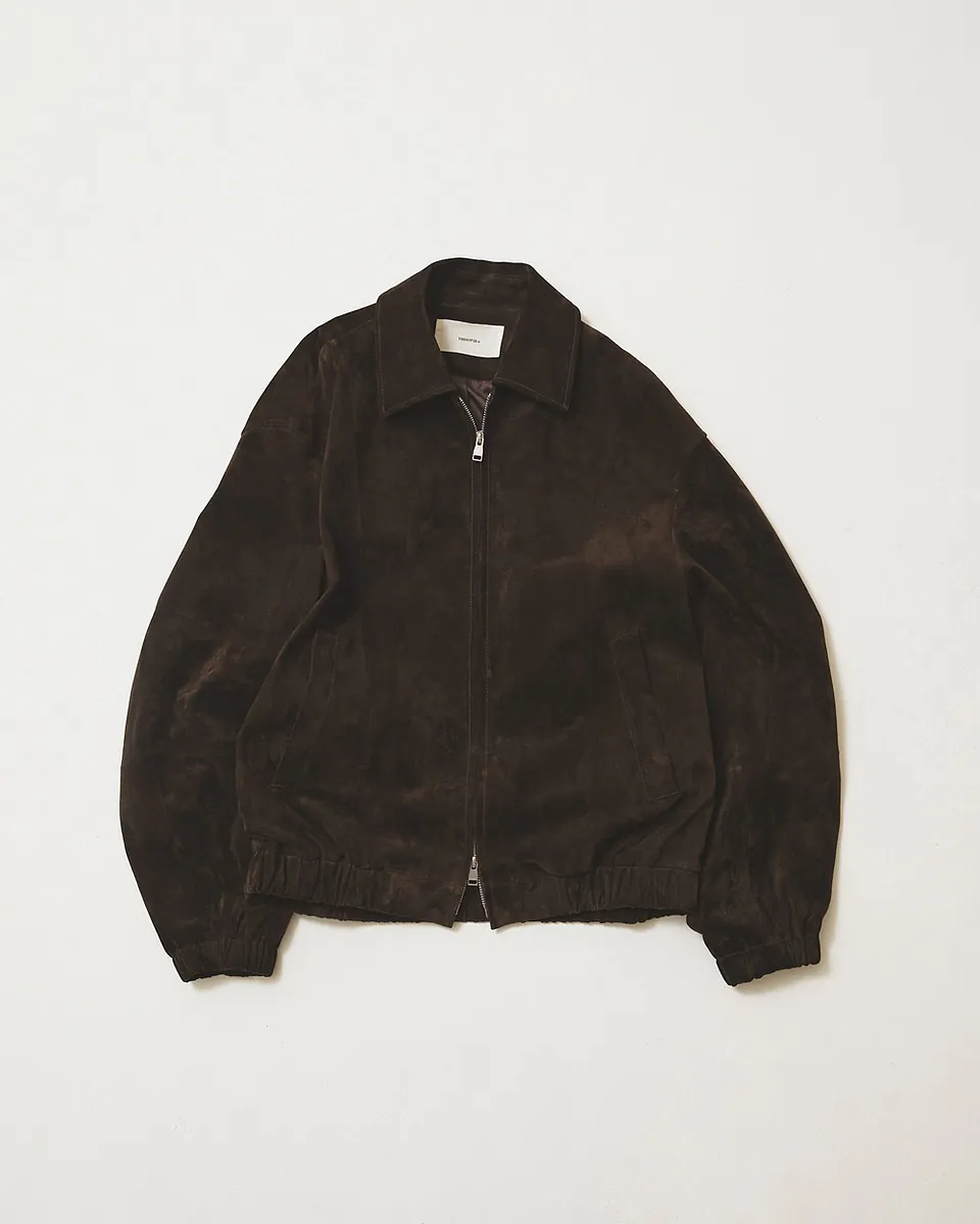 [PRE-ORDER] TODAYFUL - Suede Zip Blouson