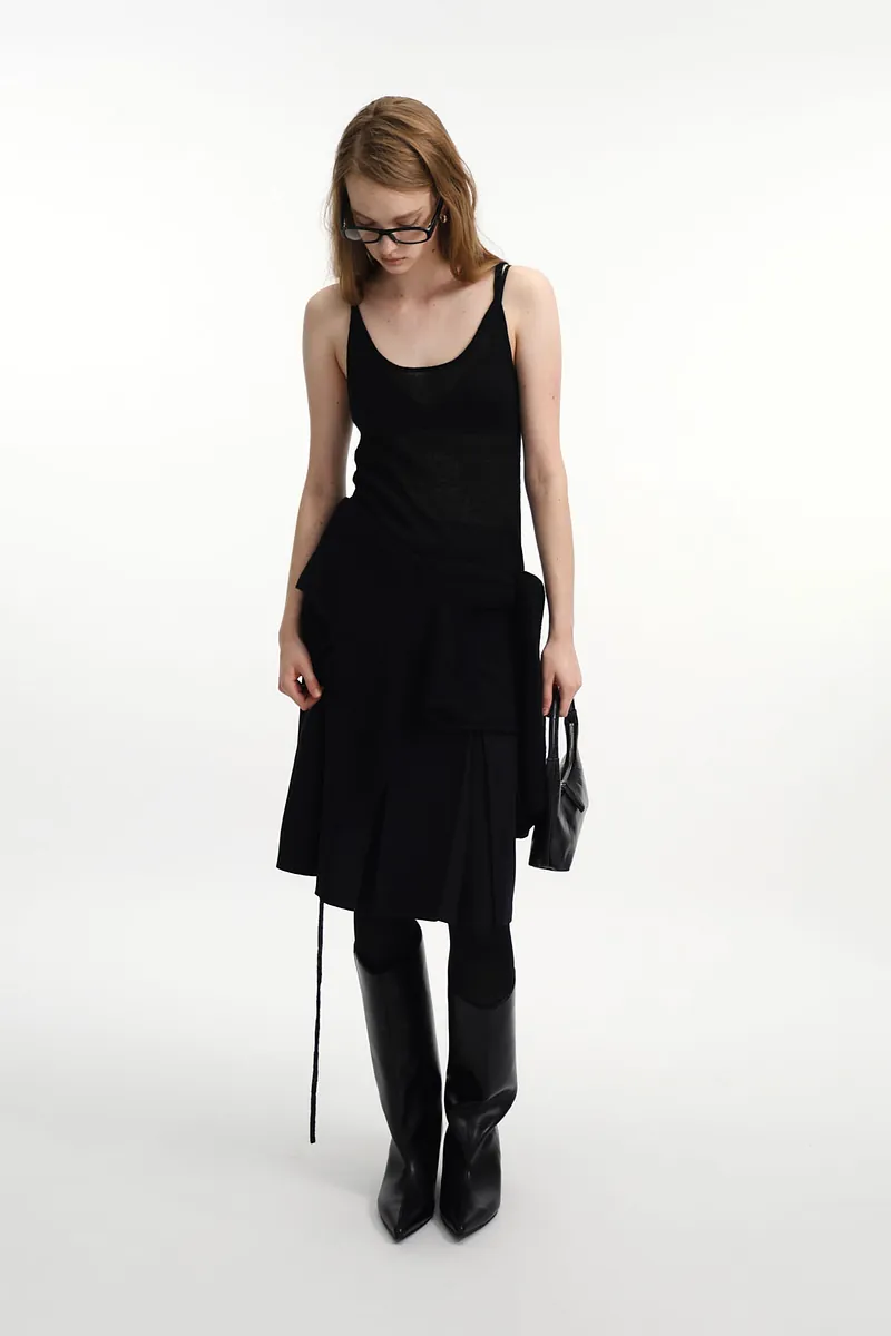 Studio Doe - Fine Wool Blend Knit Two-Piece Set
