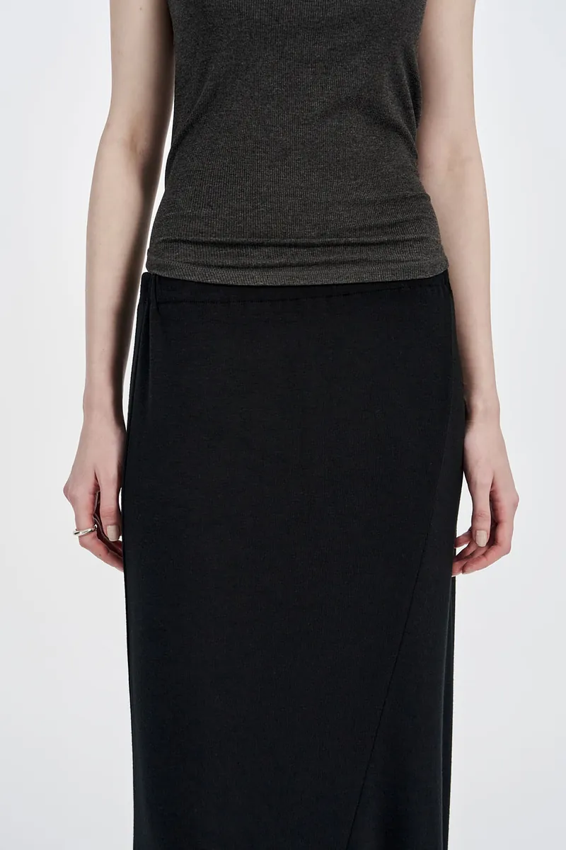 Studio Doe - Asymmetrical Knit Skirt
