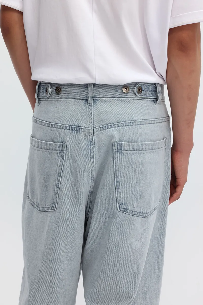 Studio Doe - Adjustable Waist Denim Pants