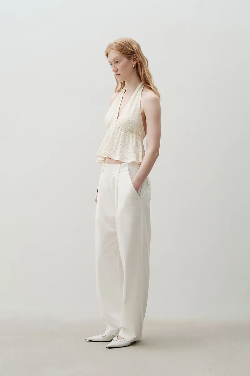 Studio Doe - Shirred Texture Backless Bratop