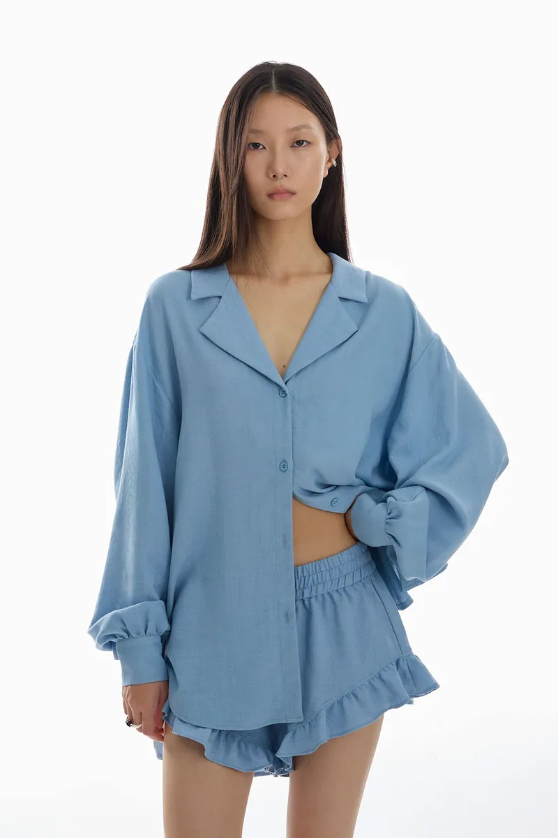 Doe：Molly Ruffle A-line Shorts