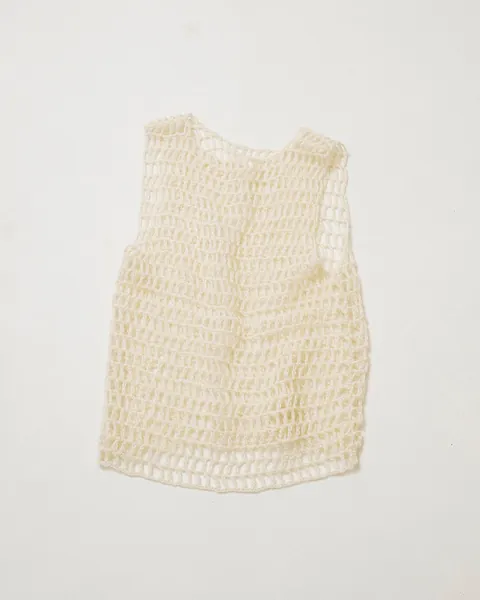 Mohair Mesh Vest