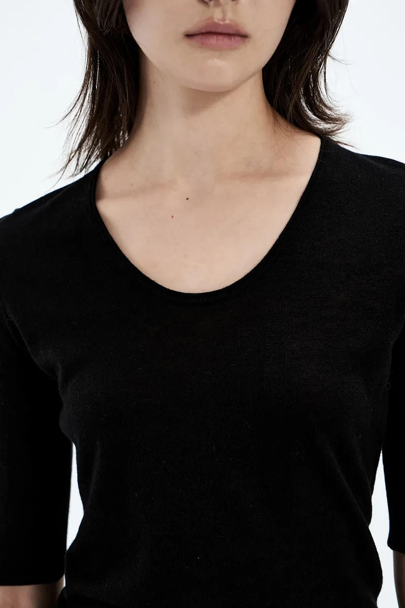 Studio Doe - Merino Elbow Sleeve Top