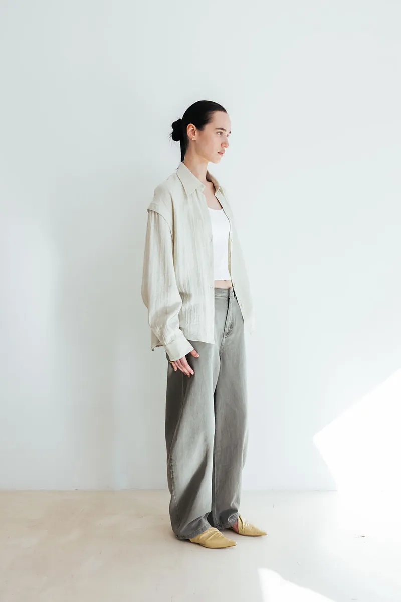 Studio Doe - Layered Panel Textured Shirt