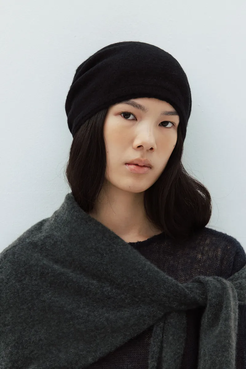 Studio Doe - Cashmere Double-Layer Slouchy Beanie
