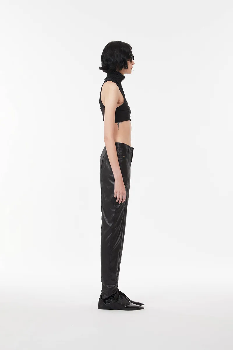MN - Low Rise Tapered Trousers