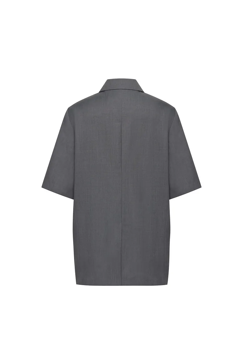 Studio Doe - Double-breasted Short-sleeved Jacket