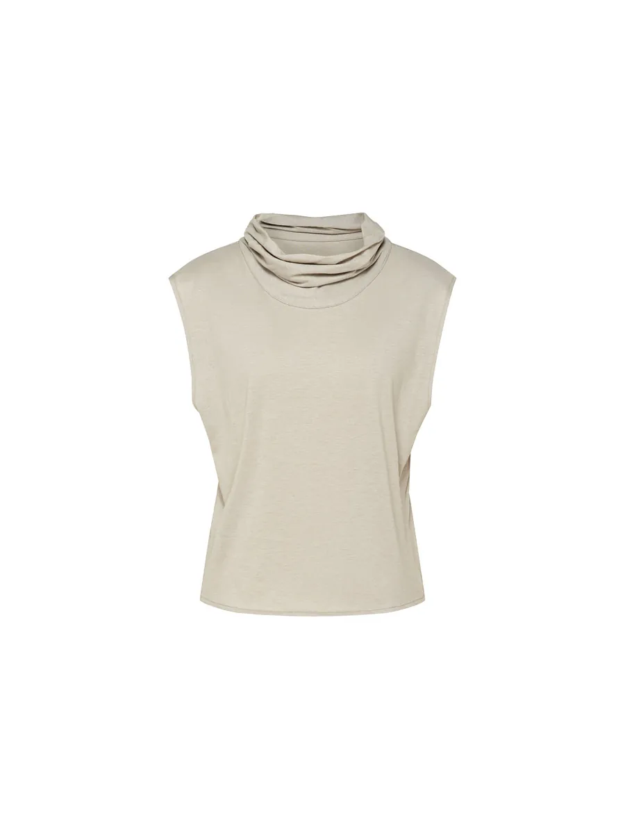 Studio Doe - Gathered Neck Textured Top